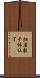 畑屋敷千体仏丁 Scroll