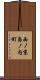 西ノ京島ノ内町 Scroll