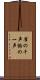 雀の千声鶴の一声 Scroll