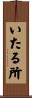 いたる所 Scroll