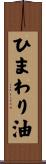 ひまわり油 Scroll
