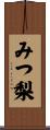 みつ梨 Scroll