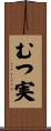 むつ実 Scroll