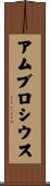 アムブロシウス Scroll