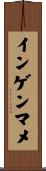 インゲンマメ Scroll