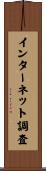 インターネット調査 Scroll