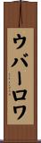 ウバーロワ Scroll