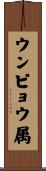 ウンピョウ属 Scroll