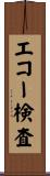 エコー検査 Scroll