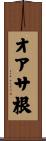 オアサ根 Scroll