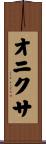 オニクサ Scroll
