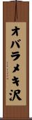 オバラメキ沢 Scroll