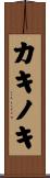 カキノキ Scroll