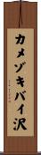 カメゾキバイ沢 Scroll