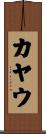 カヤウ Scroll