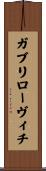 ガブリローヴィチ Scroll
