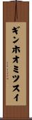 ギンホオミツスイ Scroll