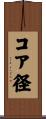 コア径 Scroll
