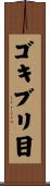 ゴキブリ目 Scroll