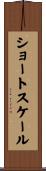 ショートスケール Scroll