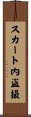 スカート内盗撮 Scroll
