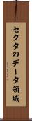セクタのデータ領域 Scroll