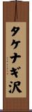 タケナギ沢 Scroll