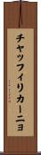 チャッフィリカーニョ Scroll