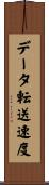 データ転送速度 Scroll