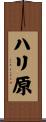 ハリ原 Scroll