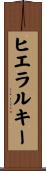 ヒエラルキー Scroll