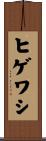 ヒゲワシ Scroll