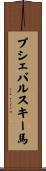 プシェバルスキー馬 Scroll
