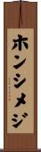 ホンシメジ Scroll