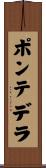 ポンテデラ Scroll