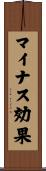 マイナス効果 Scroll