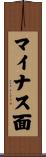 マイナス面 Scroll