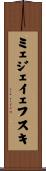 ミェジェイェフスキ Scroll