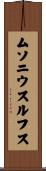 ムソニウスルフス Scroll