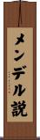 メンデル説 Scroll