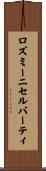 ロズミーニセルバーティ Scroll