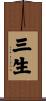 三生 Scroll