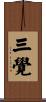 三覺 Scroll