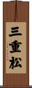 三重松 Scroll