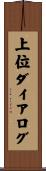 上位ダイアログ Scroll