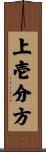 上壱分方 Scroll
