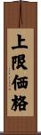 上限価格 Scroll