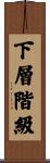 下層階級 Scroll