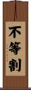不等割 Scroll