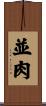並肉 Scroll